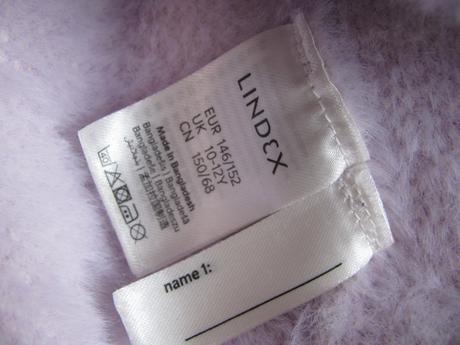 Luxusní,velmi jemný lila svetr lindex, lindex,152