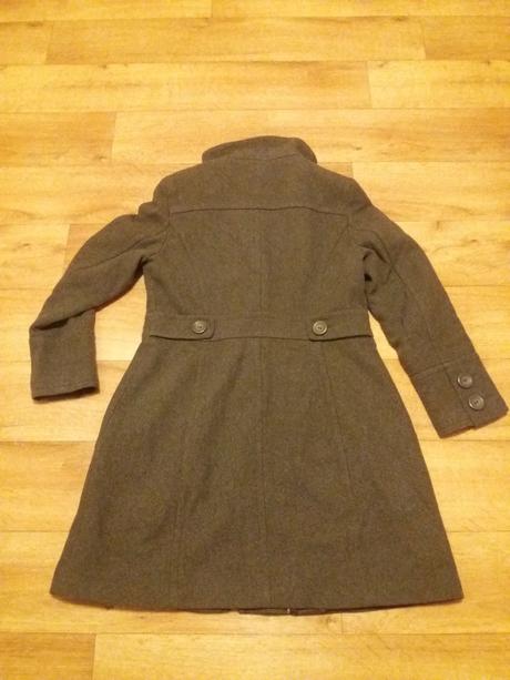 Šedý kabátek s podšívkou new look vel. 44, new look,44