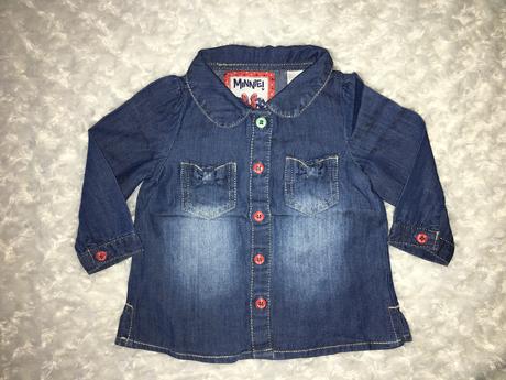 Lehká riflová košile disney, c&a,62