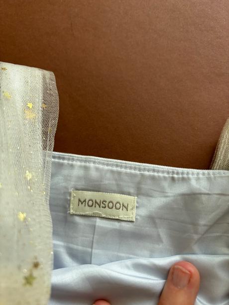 Ob/ šaty šedé - v.cca 5/6 let, monsoon,116