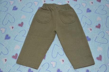 Khaki tepláčky, zn. frog, frog,80