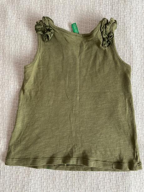 Tričko bez rukávů vel. 86/1-1,5r zn. benetton, benetton,86