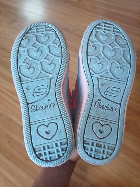 Třpytivé svítící boty skechers, vel. 29, skechers,29
