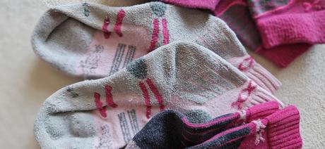 Dívčí teplé ponožky, 3 páry, voxx, růžové, 30-34, 30