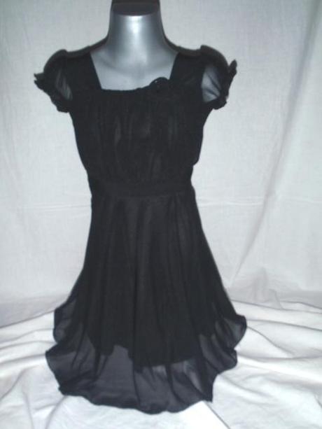 Překrásné černé slavnostní šaty, girl2girl,110