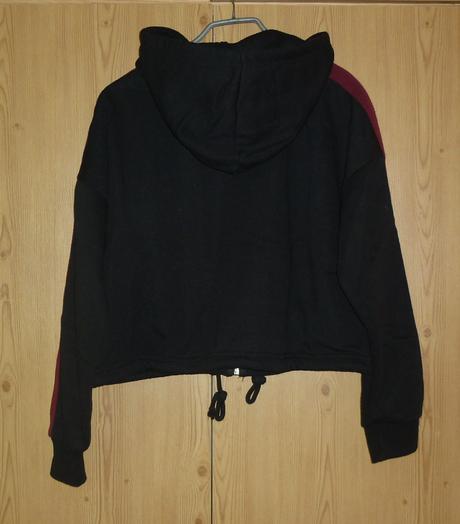 Černá dámská crop mikina takko fashion, takko,s