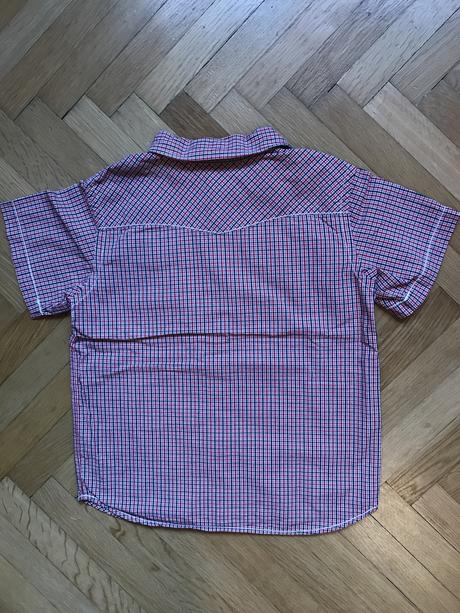 Dětská košile krátký rukáv vel.116, h&m,116