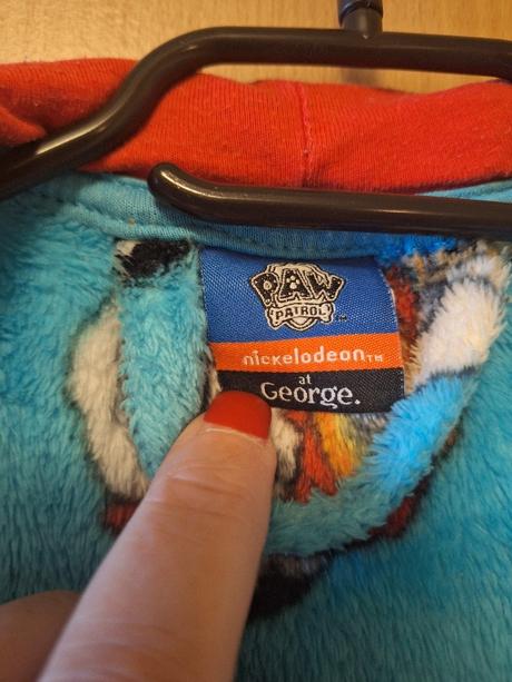 Chlapecký župan tlapková patrola,zn.george,4-5let, george,104