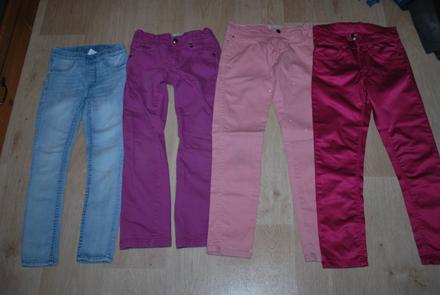 3x kalhoty i jednotlivě, 122