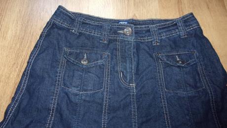 Džínová sukně zn. cecil, vel. 28, 38