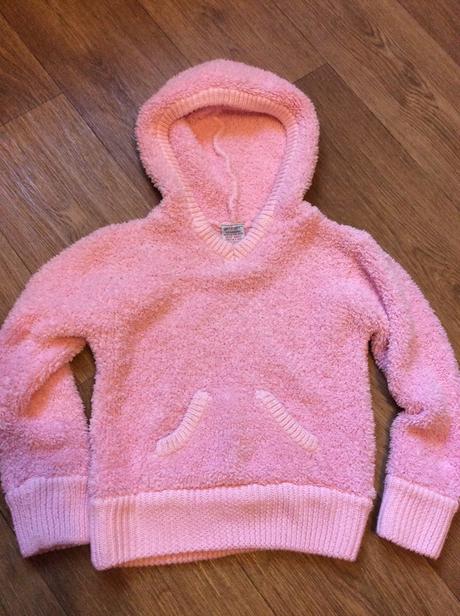 Chlupatka mikina klokanka, girl2girl,110