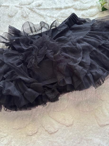 An28/ sukně černá tylová tutu  - v. 2-3 roky, 98