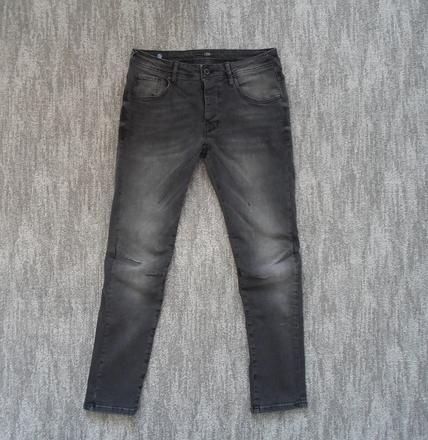 Pánské šedé kalhoty rifle džíny - 31/30, m