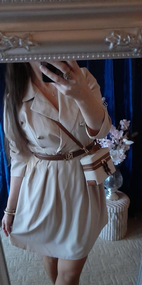 Samdan dámské sakové krátké šaty, xl