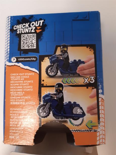 Lego city 60331 motorka na kaskadérské turné, 