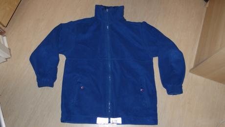 Modrá oboustranná bunda 146, 146