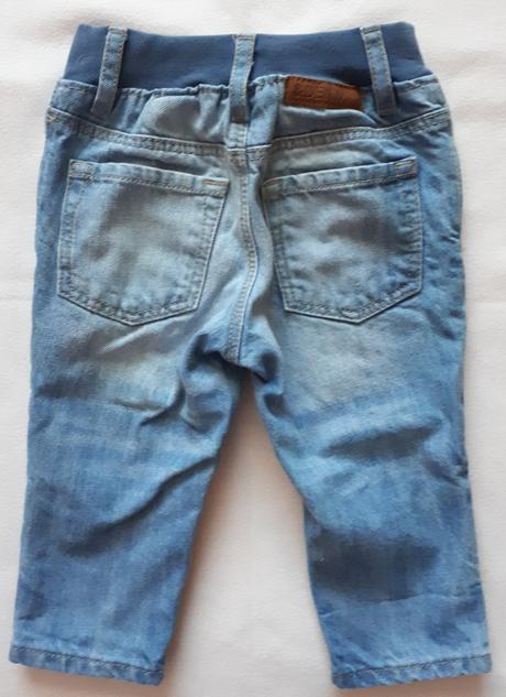Dětské džíny, rifle, rifličky, kalhoty, 68, denim, denim,68
