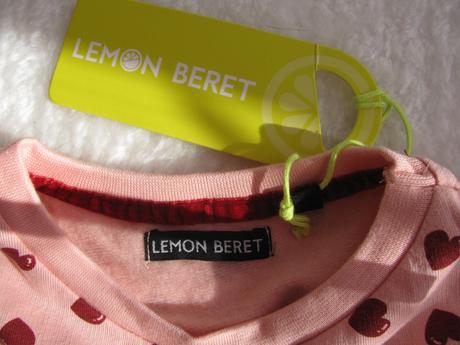 Dívčí mikinové růžové šaty - lemon beret, 98