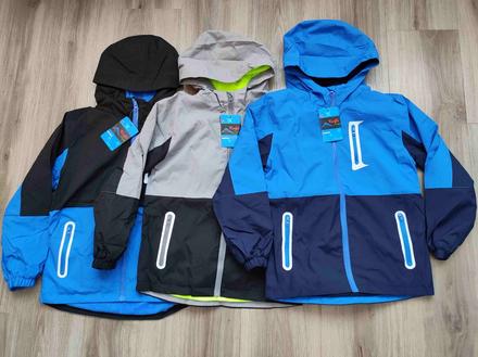 Jarní/podzimní zateplená šusťáková bunda 134-164, kugo,134 - 164