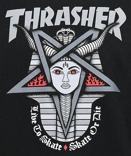 Skate tričko thrasher vel. s, s