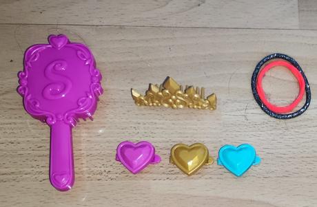 Česací panna sparkle girlz + kreativní sada, 