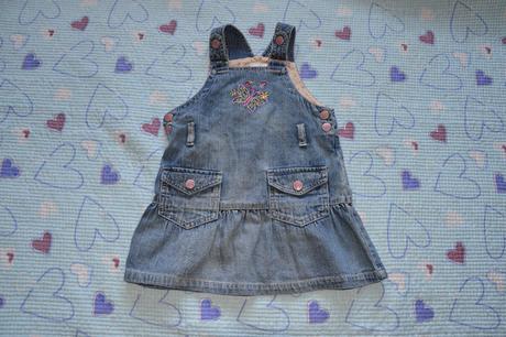 Džínové šaty, šatičky, dopodopo,92