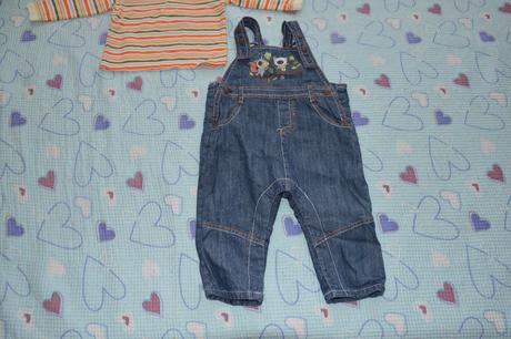 Komplet, vel. 68, zn. caa, triko + kalhoty, c&a,68