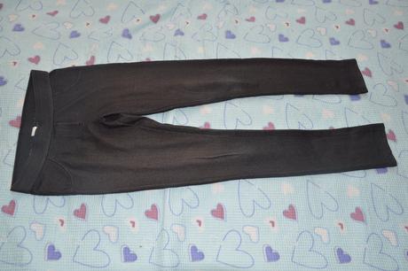 152 černé legíny, c&a,152