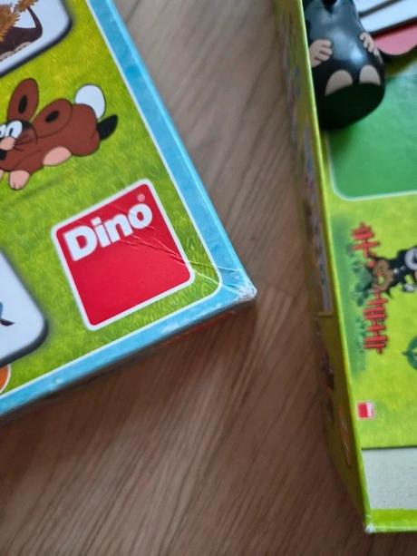 Dino, moje první hra, krteček, 