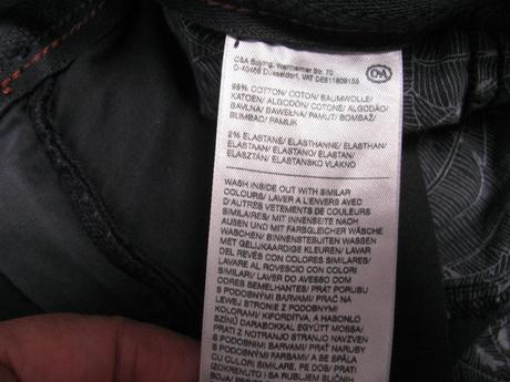 Dámské strečové kalhoty, c&a,l