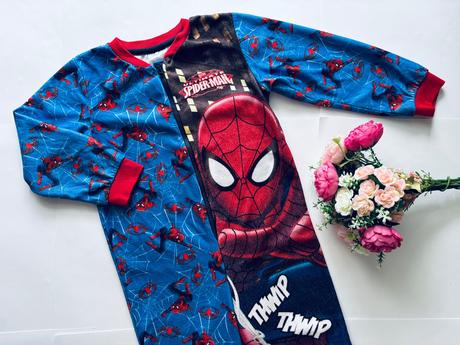 Ob/ overal flecový spiderman- v.110/116, age,110