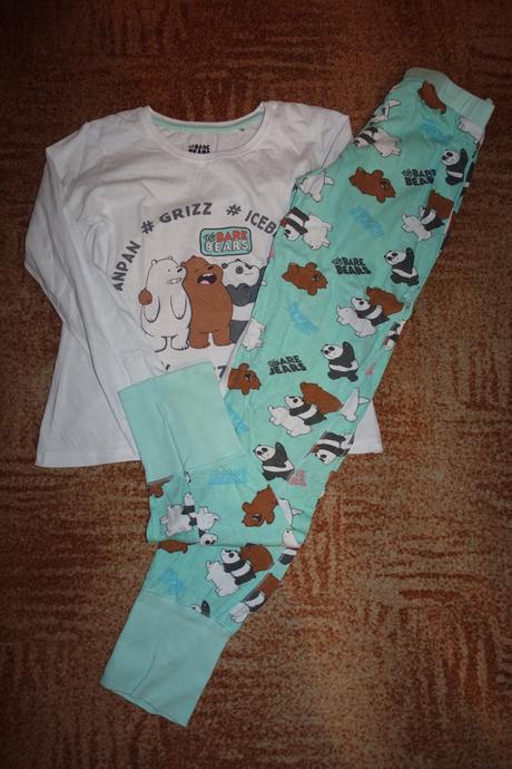 Pyžamo s pandou vel. 146-152, 146