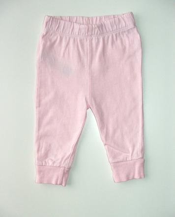 J742 růžové tepláky vel. 0-6m, disney,68