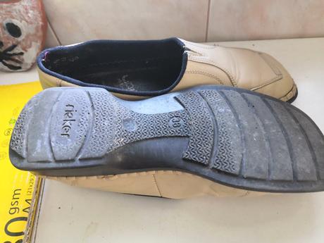 Boty mokasiny rieker vel 38 kožené, rieker,38