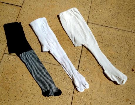 Pruhované punčochy / punčošky petit bateau, 74