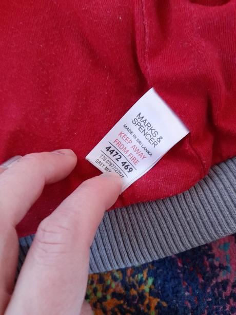 Barevná mikina vel 86 krásná flísová, marks & spencer,86