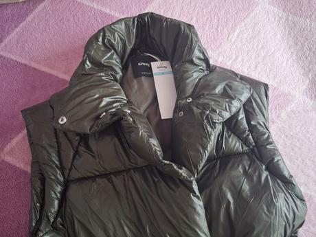 Tmavě zelená vesta vel.l - xl - n.o.v.á s visačkou, sinsay,l / xl