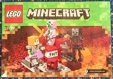 Lego minecraft 21139 - the nether fight., 