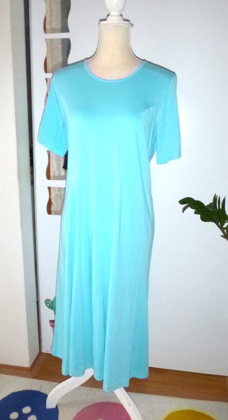 Pohodlné projmuté dlouhé triko-šaty - vel.l-xl, l