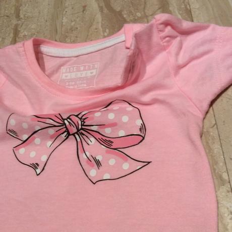 Tričko s mašličkou zn. primark, primark,68