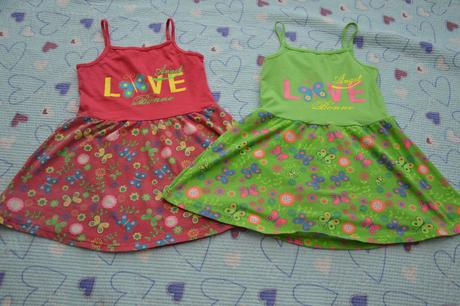 Letní šaty šatičky zástěrka do školky, 122