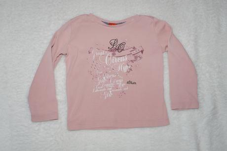 Tricko ruzove s.oliver 92/98, s.oliver,92