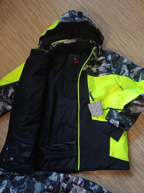 Lyžařský komplet, souprava, set spyder vel.20-176, 176