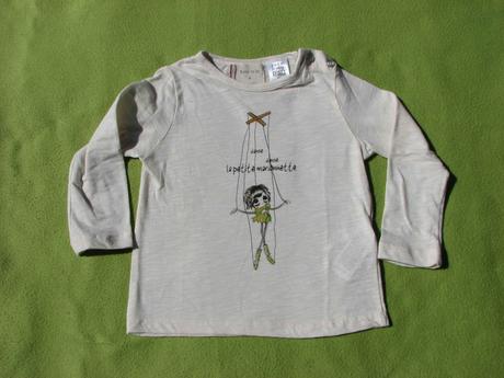 Tričko zara s loutkou, zara,86