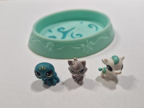 Littlest pet shop 3x mini s pelíškem,