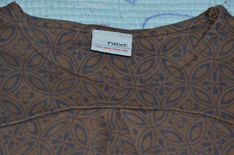 Bavlněné triko, tunika vel. 110/116, zn. next, next,116