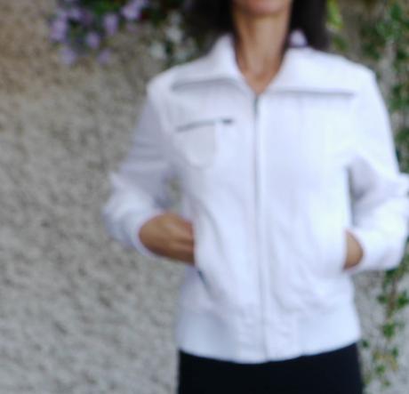 Bila kratka bavlnena bunda zn. arizona, 34