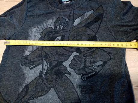 Triko dlouhý rukáv transformers vel. 116/122, 116