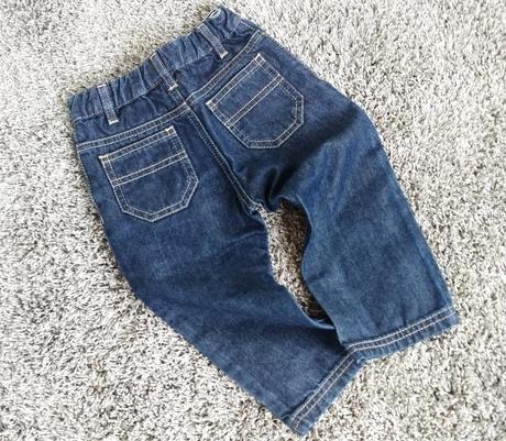 Jeans džíny rifle rifličky luxusní petit bateau, 80