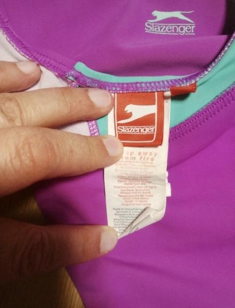 Dívčí jednodílné plavky 110 / 115, slazenger,110